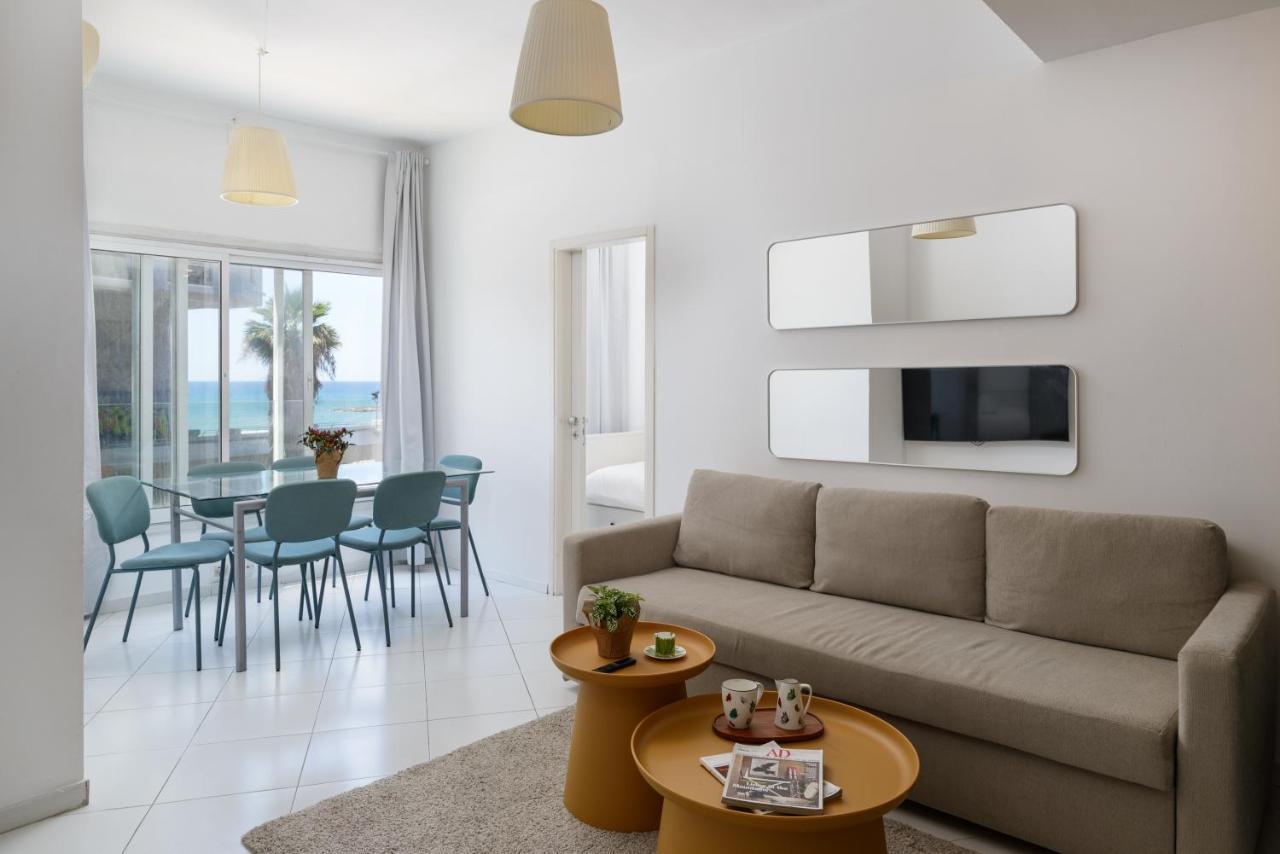 Sea View 2 Bedroom Apartment With Bomb Shelter Tel Aviv Eksteriør bilde
